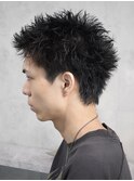 スパイキーショート/メンズパーマ/ピンパーマ/メンズカット