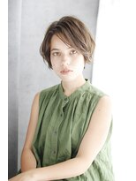 シュシュット(chouchoute)&nbsp;夏美髪質改善アプリコットオレンジハイライトカラーくびれヘア13