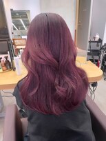 ホロ 渋谷(hollo)&nbsp;ミルクティーブリーチなしカラーオリーブベージュレイヤーカット