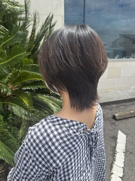 アクセル エルヴェ 佐野店(AXCEL E'LEVER) ウルフカット