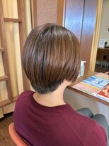 フフ 瀬戸店(FuFu)&nbsp;ハンサムショート×グラデーション刈り上げ