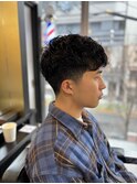 スパイキーショート/バーバー/人形町/フェードカット/H