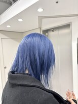 ギア(GEAR.) 【色落ちシルバー】BLUE COLOR