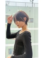 アグ ヘアー ネスト 茨木店(Agu hair nest)&nbsp;大人ショートボブ 20代30代40代ヘア 小顔 大阪クビレ茨木