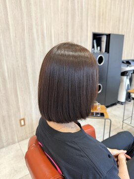 ナップヘアー NAP hair まるくまとまるボブ