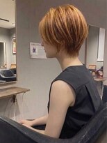 リリーズ 亀有(Lilly's)&nbsp;ショート×ベージュ  ショート/ショートボブ/ハイライト/ボブ/