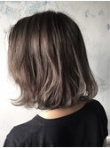 【Lino by U-REALM】 外国人風ダブルカラーグレージュ