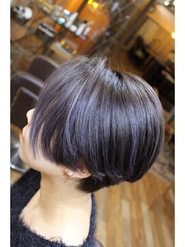 3dブルーバイオレット L ヘア カラー サロン エメ Hair Color Salon Aimer のヘア カタログ ホットペッパービューティー