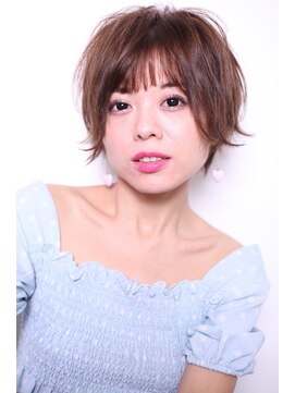 アッシュ 池袋店(Ash) 透明感のあるショートボブ　　＃池袋駅