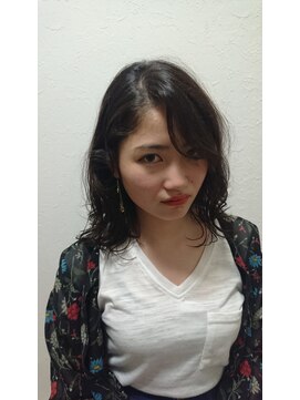 エスポワール 北習志野店(ESPOIR) うざバングがかわいい大人セミロング