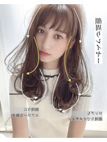 アリスバイアフロート 自由が丘(ALICe by AFLOAT)&nbsp;レイヤーカット（毛先パーマことりベージュ黒髪）