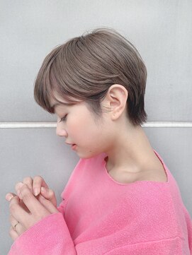 ラミ(L'ami) 【東 純平】大人カッコいいハンサムショート+ポイントカラー