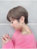 【東 純平】大人カッコいいハンサムショート+ポイントカラー