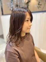 ブラーノ(Burano)&nbsp;セミロング×ナチュラル×アッシュブラウン