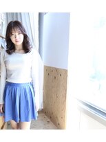 ヘア アンドメイク キヨシ(Hair and Make kiyoshi)&nbsp;kiyoshi/ガーリー　＊オレンジ　サイドベン＊