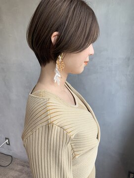 キチ(kichi.) [kichi.] 丸みショート×まろみベージュ