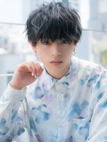 【aRietta秋山すみれ】ソフトツーブロック くせ毛風 マッシュ