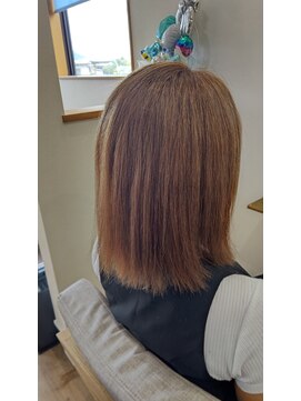 いとをかし美容室 アッシュベージュ