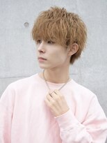 ミルクティーベージュムーヴショートマッシュ