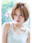 【ARTE表参道/青山】顔まわりレイヤーセミロング×透明感カラー