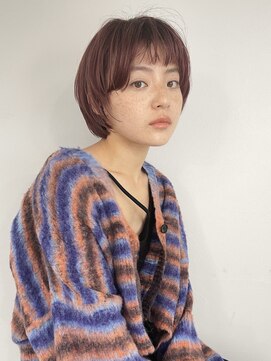 キー(kii) 大人ナチュラルショートカット　　ショートボブ