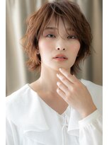 モッズヘア 上尾西口店(mod's hair)&nbsp;大人かっこいいくせ毛風ボブウルフマッシュTb3上尾20代30代40代