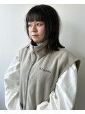 【Terve.】外ハネ×ウルフのウルフボブスタイル