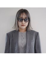 サヴィー(suvvy)&nbsp;ホワイトブロンドボブ【福岡/天神】似合わせカット/イメチェン