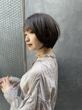 ロンド ストラーダ 心斎橋(Lond strada) モードヘアミディアム×美髪【髪質改善/縮毛矯正】