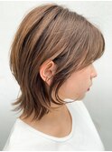 【吉祥寺/nine】くびれミディアムレイヤー ボブからチェンジ可能