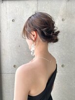 アトリエサニーデイ(atelier SUNNY DAY)&nbsp;ヘアセット/ヘアアレンジ/結婚式ヘア/お呼ばれヘア/前髪カット