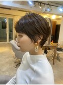 ワイドバングショート