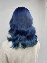 カリーナコークス 原宿 渋谷(Carina COKETH)&nbsp;ブルー/インナーカラー/ダブルカラー/レイヤーカット/オージュア