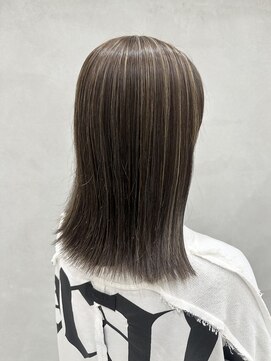 ウシワカマルエムティードット 富士宮店(USHIWAKAMARU MT.) 細めコントラストハイライト