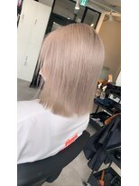 ラフ 難波店(LAFF)&nbsp;#黒髪#ボブルフ#ネビージュ#小顔#ワンレン