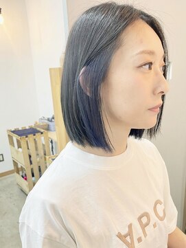 キューズ クラブ(cuz KLUB) 【cuzKLUB】イヤリングカラーブルー【池袋】