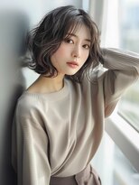 アルトリスト(Altruist Aging×HAIR&SPA)&nbsp;☆オリーブグレーココアベージュ小顔クラゲヘアー/黒髪/髪質改善