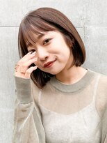 ミィ 浦和(mee)&nbsp;ボブ　ショート　ベージュ　前髪