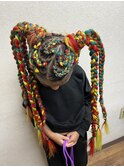 だんじり祭りヘアセット