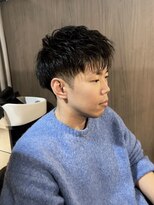 ラックスビー プレミアム 大阪駅前第3ビル店(LUXBE PREMIUM)&nbsp;清潔感短髪ツーブロックラフスパイキーショート
