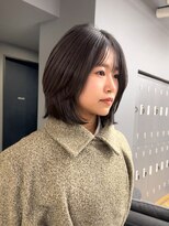 ジアン テラス(GIEN TERRASSE)&nbsp;#レイヤーボブ#シースルーバング/岸本 理希