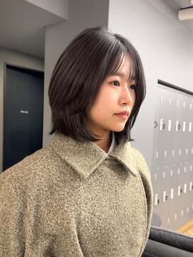 ジアン テラス(GIEN TERRASSE) #レイヤーボブ#シースルーバング/岸本 理希