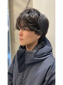 【お客様スタイル】無造作マッシュパーマ