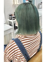 グラスペディア(graspedia)&nbsp;モスグリーン【広島ハイトーン】【広島切りっぱなしボブ】