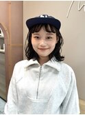 ゆるウェーブで作る抜け感のあるパーマスタイル