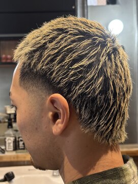 チルチェア 吉祥寺店(CHILL CHAIR) ショートマレット×テーパーフェード〈吉祥寺〉〈バーバー〉