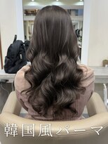 アミー 銀座(Ammy)&nbsp;韓国風パーマ/コテ巻き風パーマ/レイヤーカット/髪質改善