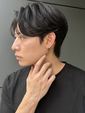 トルネード(TORNADO) men's cut Clean Fade Short men's hair perm  A0703