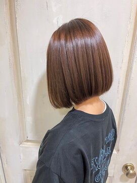 ジーナ 福岡天神(Zina) [Zina福岡天神]ボブ/ワンカール/簡単スタイリング/前髪/似合わせ