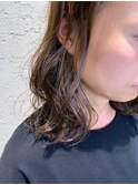 西梅田/ボブ/グレーベージュ/白髪ぼかし/ハイライト/ベージュ